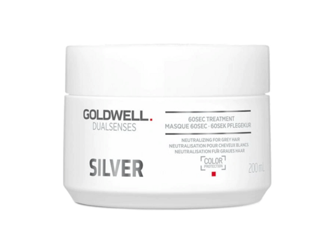 GOLDWELL DUALSENSES | SILVER  60 sec  Mask 200ml (6.7 oz)