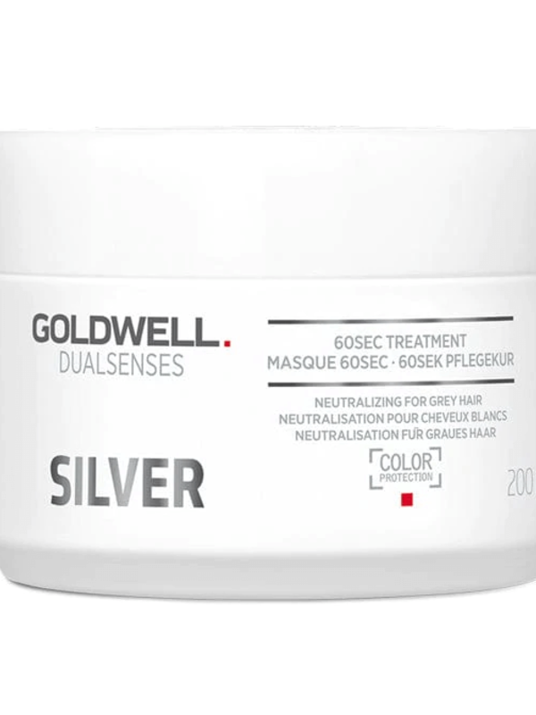 GOLDWELL DUALSENSES | SILVER  60 sec  Mask 200ml (6.7 oz)
