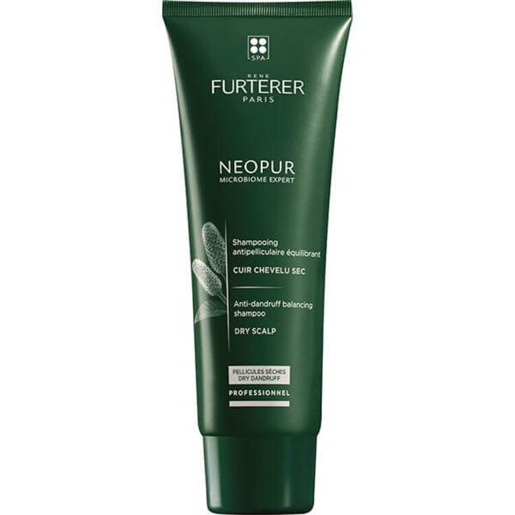 René FURTERER Paris Neopur | Shampooing  Équilibrant Pellicules Libres, Cuir Chevelu Sec