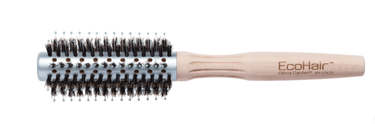 OLIVIA GARDEN ECOHAIR | VENT Brosse en Bambou Écologique Poils Ioniques et Sanglier 100%