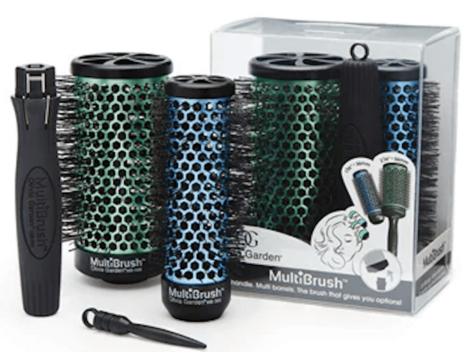 OLIVIA GARDEN MULTIBRUSH Brosse à Tête Interchangeable - Ensemble 3 pièces - MB-KT01