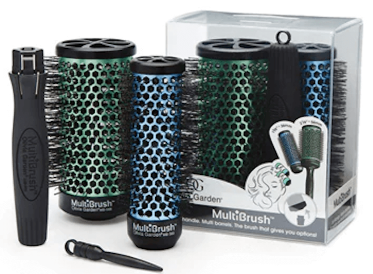 OLIVIA GARDEN OLIVIA GARDEN - MULTIBRUSH Brosse à Tête Interchangeable - Ensemble 3 pièces - MB-KT01