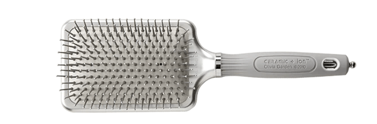OLIVIA GARDEN CERAMIC + ION | XL PRO Brosse Paddle Rectangle