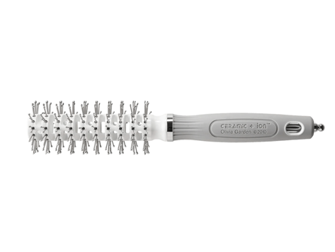 OLIVIA GARDEN CERAMIC + ION | TURBO VENT PRO Brosse Ronde Éventée