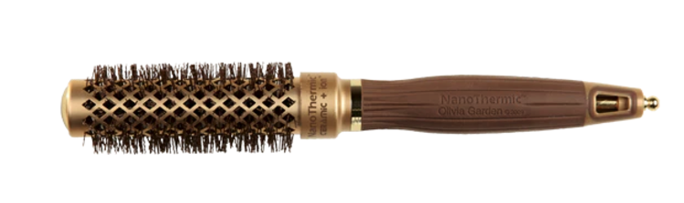 OLIVIA GARDEN NANOTHERMIC | CERAMIC + ION Brosse Ronde en Tourmaline et Céramic