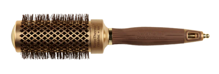 OLIVIA GARDEN NANOTHERMIC | CERAMIC + ION Brosse Ronde en Tourmaline et Céramic