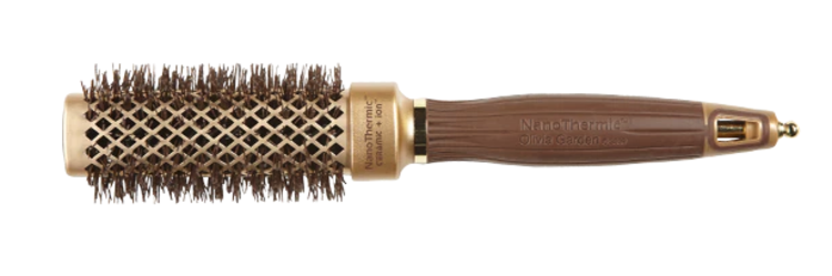 OLIVIA GARDEN NANOTHERMIC | CERAMIC + ION Brosse Carrée en Tourmaline et Céramic