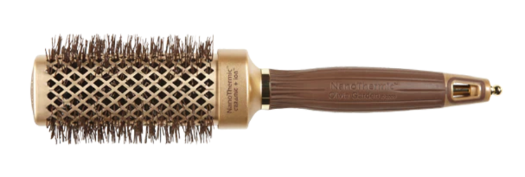 OLIVIA GARDEN NANOTHERMIC | CERAMIC + ION Brosse Carrée en Tourmaline et Céramic
