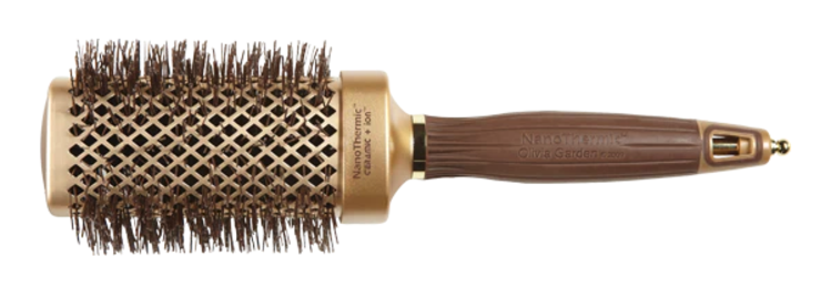 OLIVIA GARDEN NANOTHERMIC | CERAMIC + ION Brosse Carrée en Tourmaline et Céramic