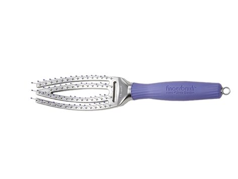 OLIVIA GARDEN FINGERBRUSH Brosse Paddle Courbée et Ventilée