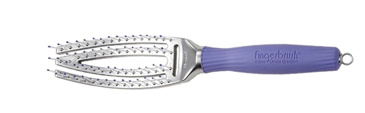 OLIVIA GARDEN FINGERBRUSH Brosse Paddle Courbée et Ventilée