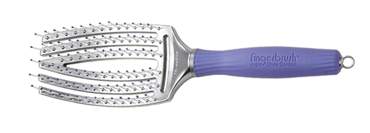 OLIVIA GARDEN FINGERBRUSH Brosse Paddle Courbée et Ventilée