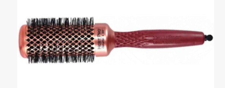 OLIVIA GARDEN HEAT PRO | CERAMIC + ION Brosse Ronde Résistante à la Chaleur Jusqu'à 550°C