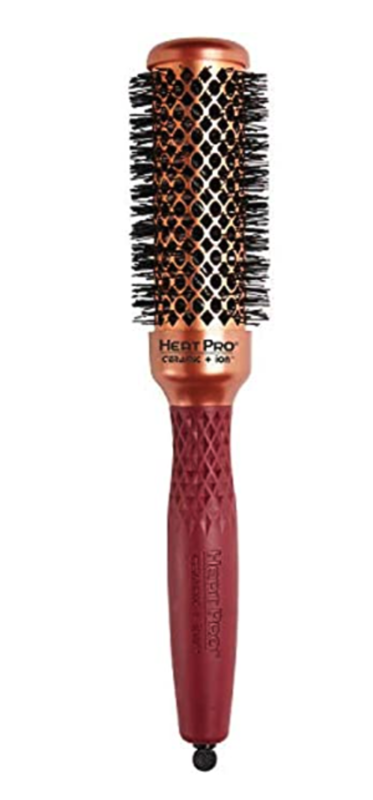 OLIVIA GARDEN HEAT PRO | CERAMIC + ION Brosse Ronde Résistante à la Chaleur Jusqu'à 550°C