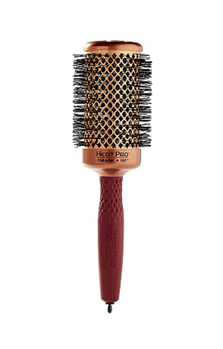 OLIVIA GARDEN HEAT PRO | CERAMIC + ION Brosse Ronde Résistante à la Chaleur Jusqu'à 550°C