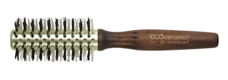 OLIVIA GARDEN ECOCERAMIC Brosse Ronde Thermique à Poils Fermes