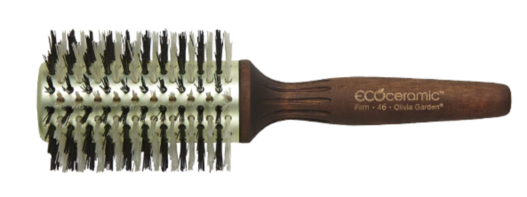 OLIVIA GARDEN ECOCERAMIC Brosse Ronde Thermique à Poils Fermes
