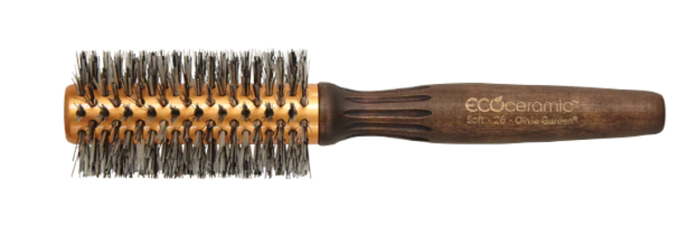 OLIVIA GARDEN ECOCERAMIC Brosse Ronde Thermique à Poils Souples