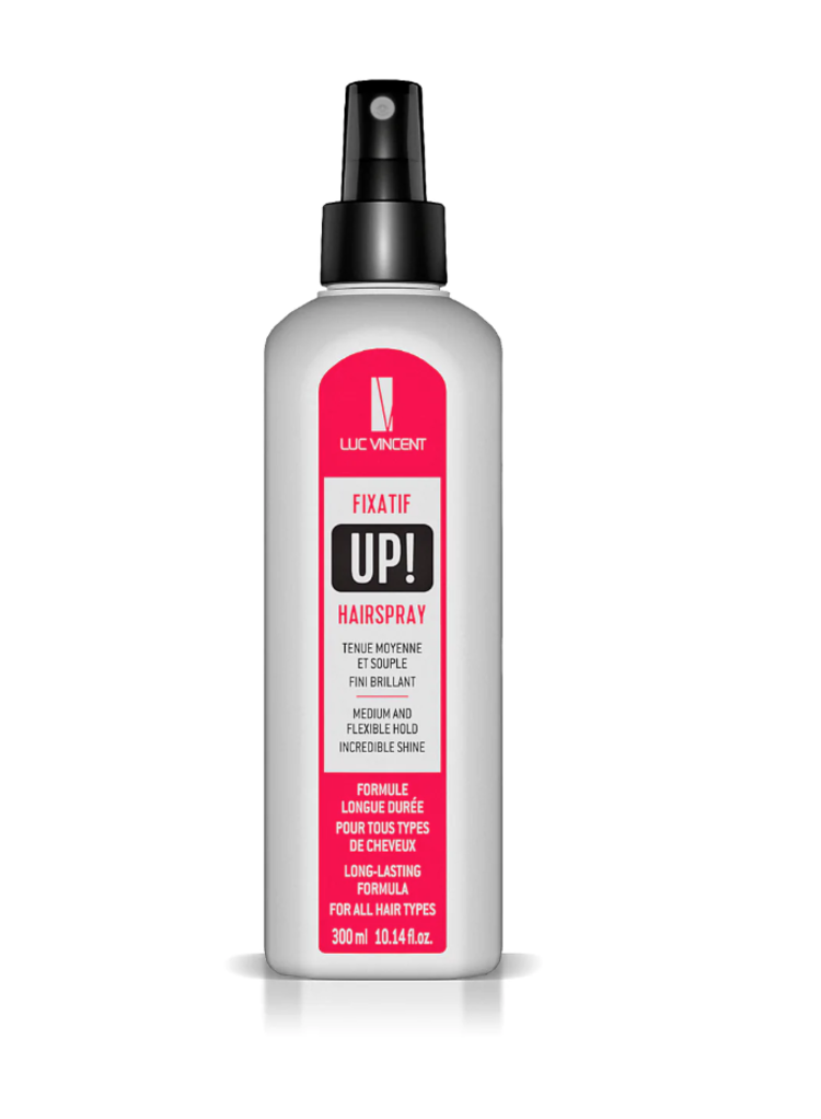 LUC VINCENT LUC VINCENT - UP! Hairspray Medium And Flexible Hold / Fixatif Tenue Moyenne et Souple (300ml/10.14oz)
