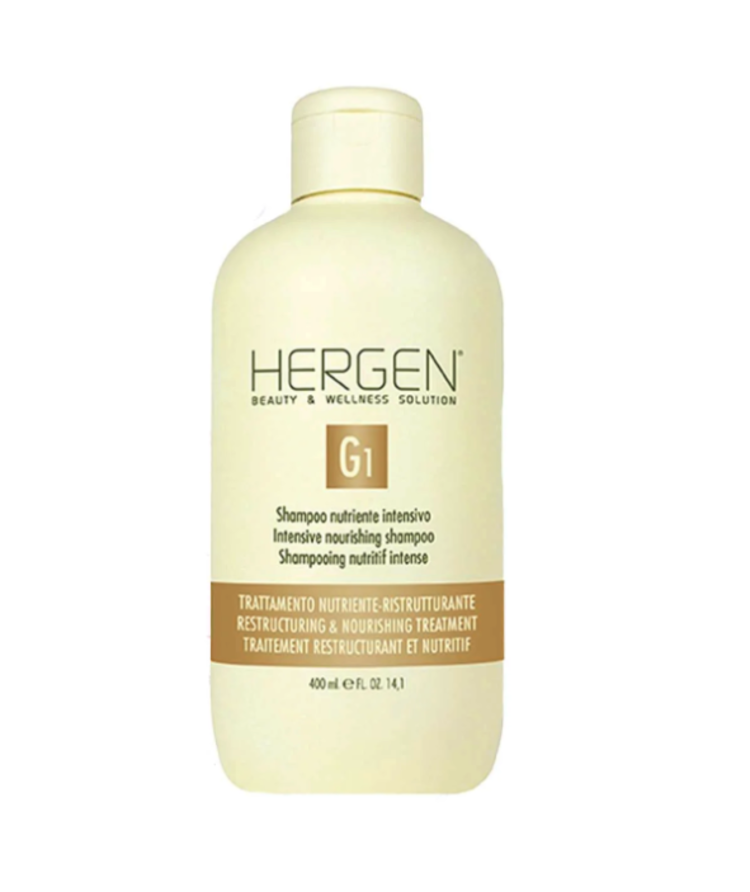 HERGEN G1 | Shampooing Nutritif Intense - Nutrition Profonde des Cheveux Secs