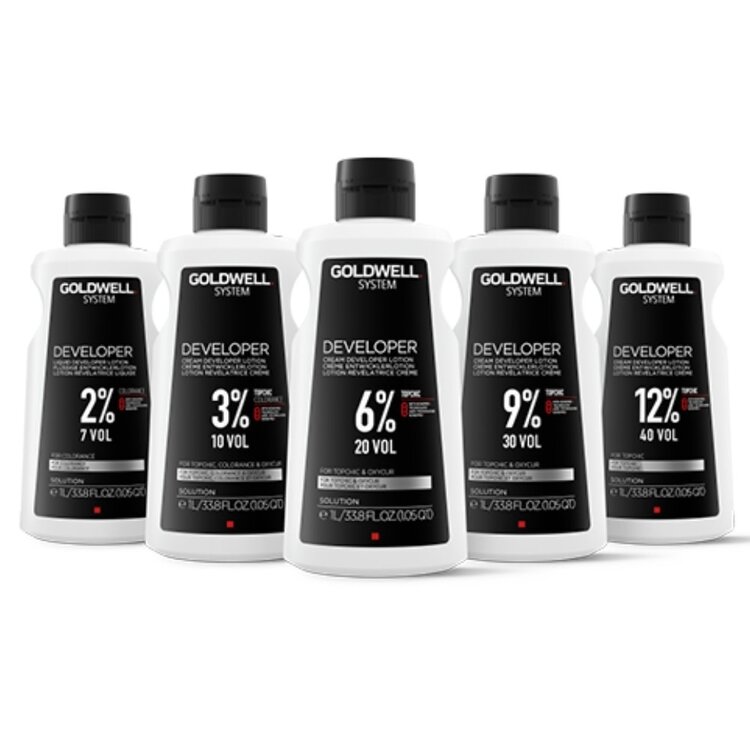 GOLDWELL Topchic | Lotion Crème Révélatrice - Oxydant Professionnel