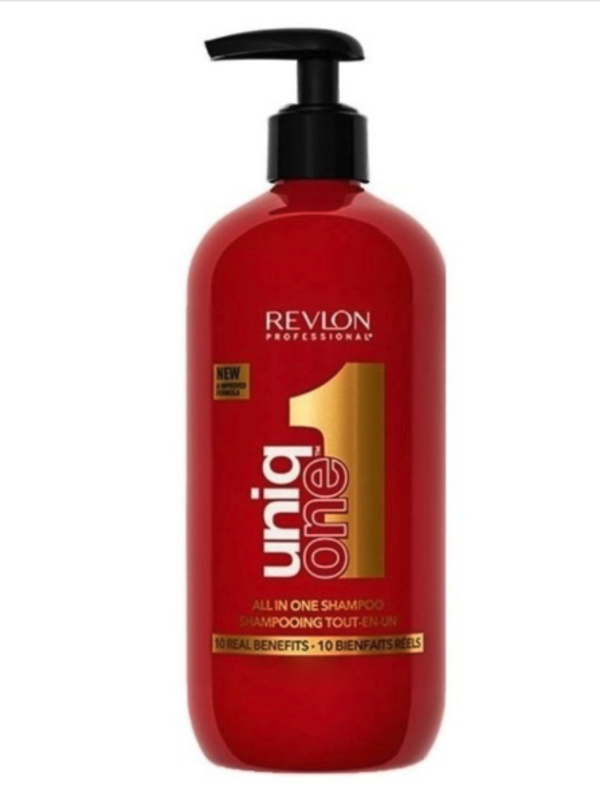 REVLON PROFESSIONAL UNIQ ONE Shampooing Tout-en-Un 10 Bienfaits Réels 490ml (16.5 oz)