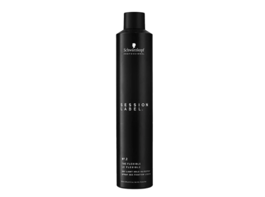 SCHWARZKOPF SESSION LABEL N°2 Le Flexible Spray Sec Finition Légère