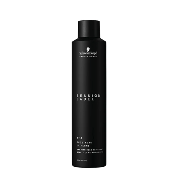 SCHWARZKOPF SESSION LABEL . | N°.3 The Strong . Dry Firm Hold Hairspray