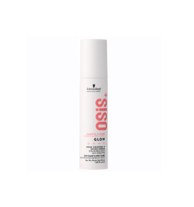 SCHWARZKOPF OSIS+ | Smooth & Shine | Glow | Sérum Brillance Anti Frisottis (50ml/1.69oz)