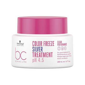 SCHWARZKOPF BONACURE | COLOR FREEZE | SILVER Masque Argent 200ml (6.7 oz)