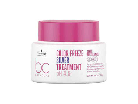 SCHWARZKOPF BONACURE | COLOR FREEZE | SILVER Masque 200ml (6.7 oz)