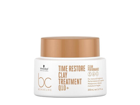 SCHWARZKOPF Bonacure | Time Restore Clay Treatment (200ml/6.7fl. oz)