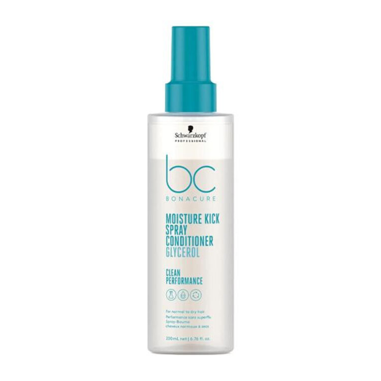 SCHWARZKOPF SCHWARZKOPF - BONACURE . MOISTURE KICK | Spray Conditioner . Care-Boost Complex / Spray-Baume . Complexe Booster de Soins Performance