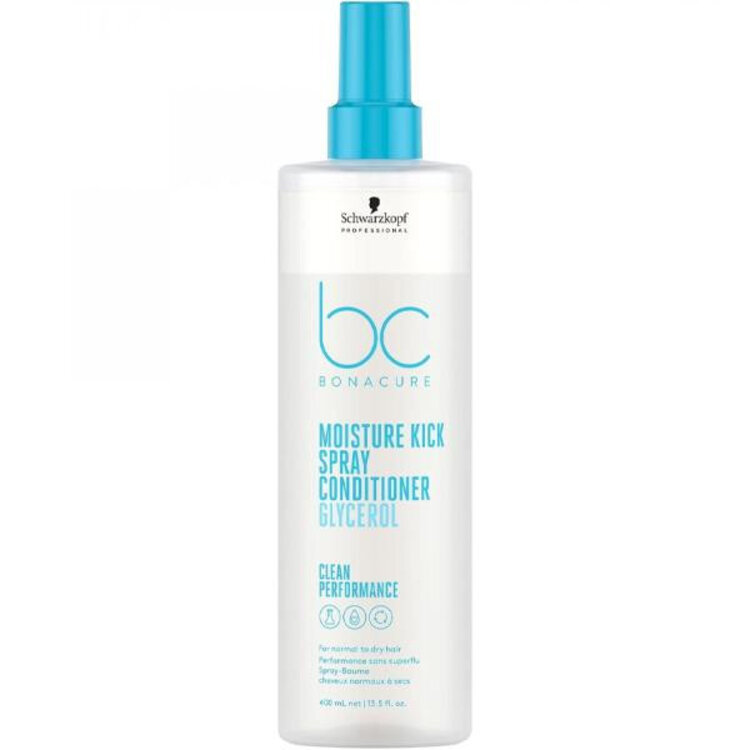 SCHWARZKOPF SCHWARZKOPF - BONACURE . MOISTURE KICK | Spray Conditioner . Care-Boost Complex / Spray-Baume . Complexe Booster de Soins Performance