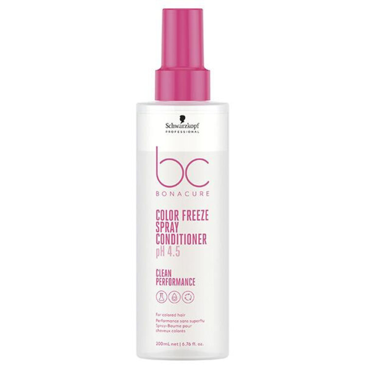 SCHWARZKOPF BONACURE | pH 4.5 COLOR FREEZE Spray Conditioner 200ml (6.7 oz)