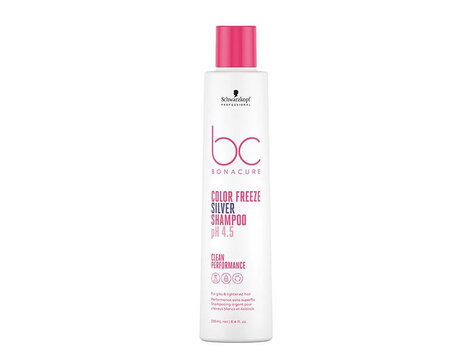 SCHWARZKOPF BONACURE | pH 4.5 COLOR FREEZE Silver Shampoo
