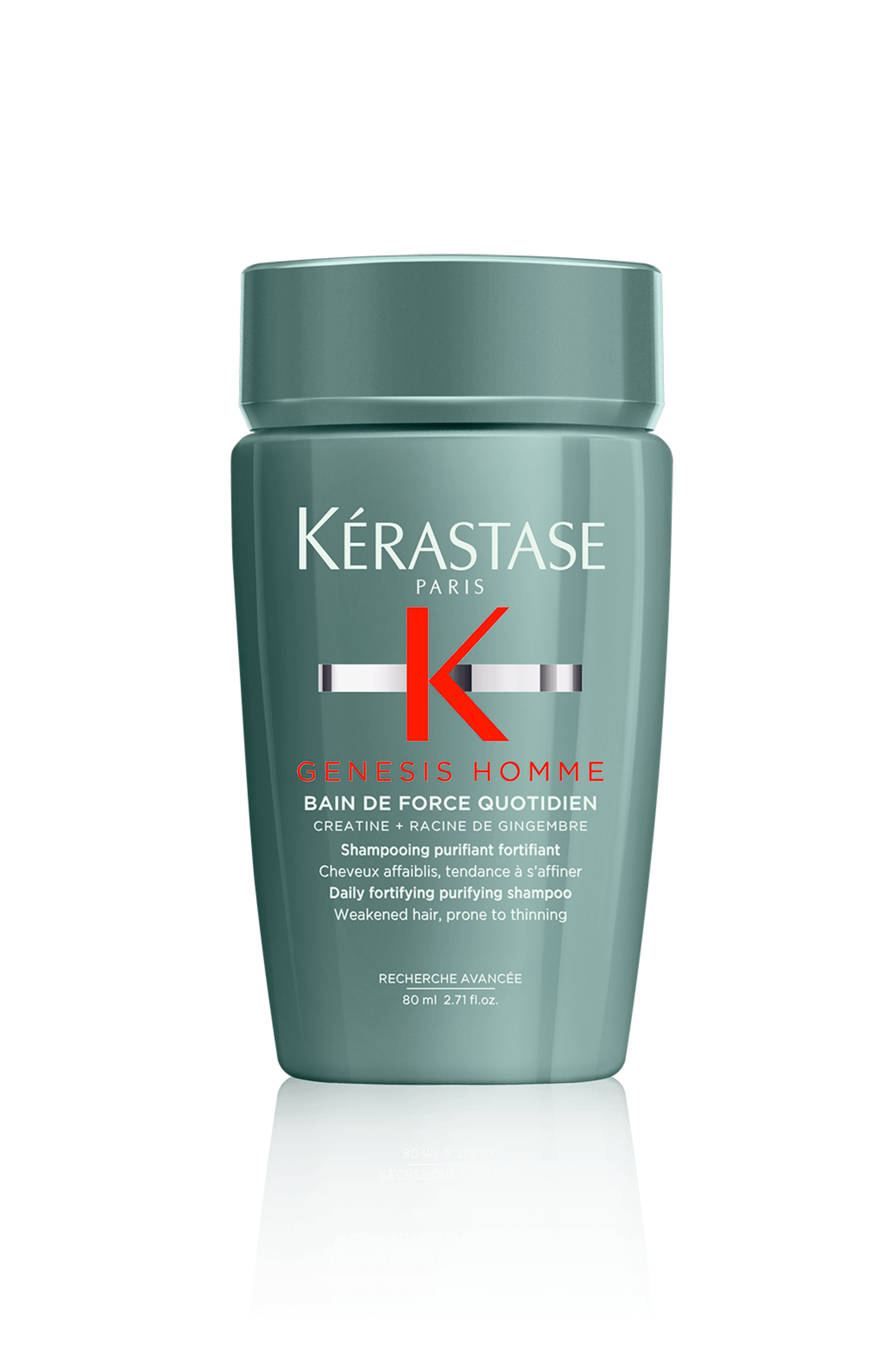 F oresta Kérastase Bain de Force 1L Kerastase Genesis Premium Hair Care | Homme Bain De Masse