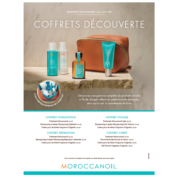 MOROCCANOIL - *Coffret Découverte | VOLUME