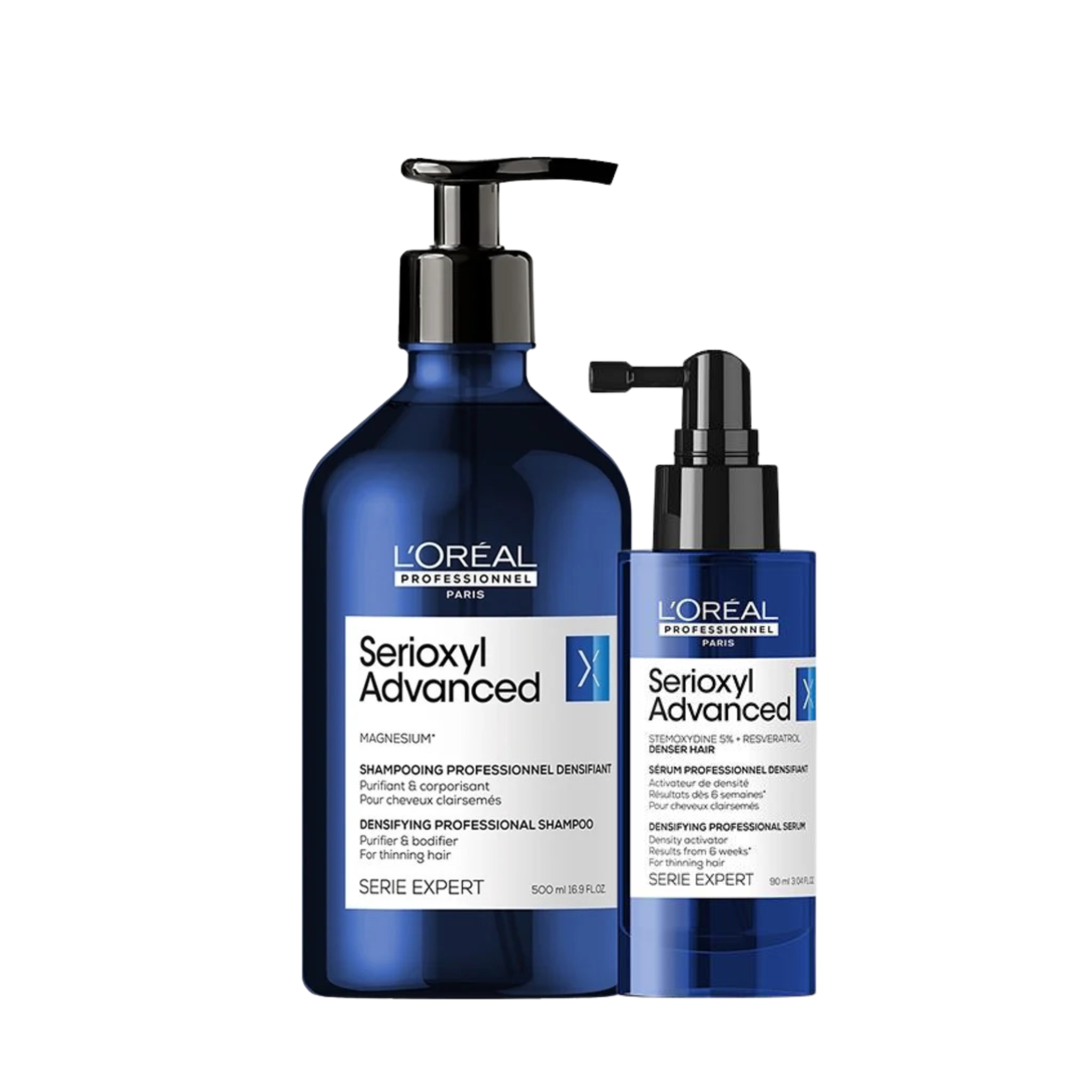 Bundle: Serioxyl Advanced Serum + Serioxyl Advanced Shampoo