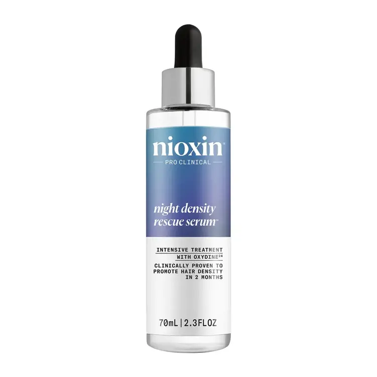 NIOXIN Pro Clinical NIOXIN - SERUM | Night Density Rescue | Traitement Intensif avec Oxydine 70ml (2.3 oz)