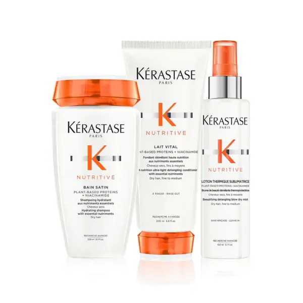 KÉRASTASE - ROUTINE | Hydrating for Fine to Medium Hair NUTRITIVE