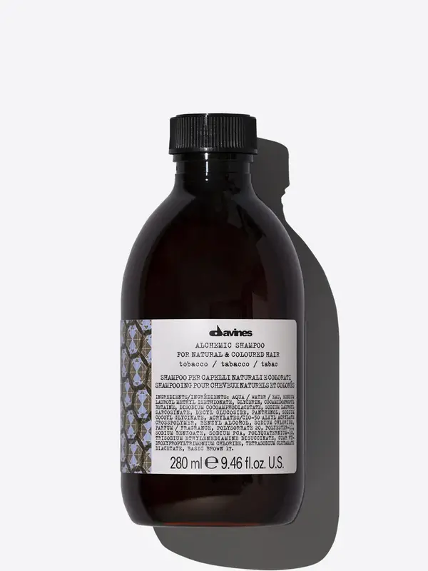 DAVINES ALCHEMIC Shampooing Tabac