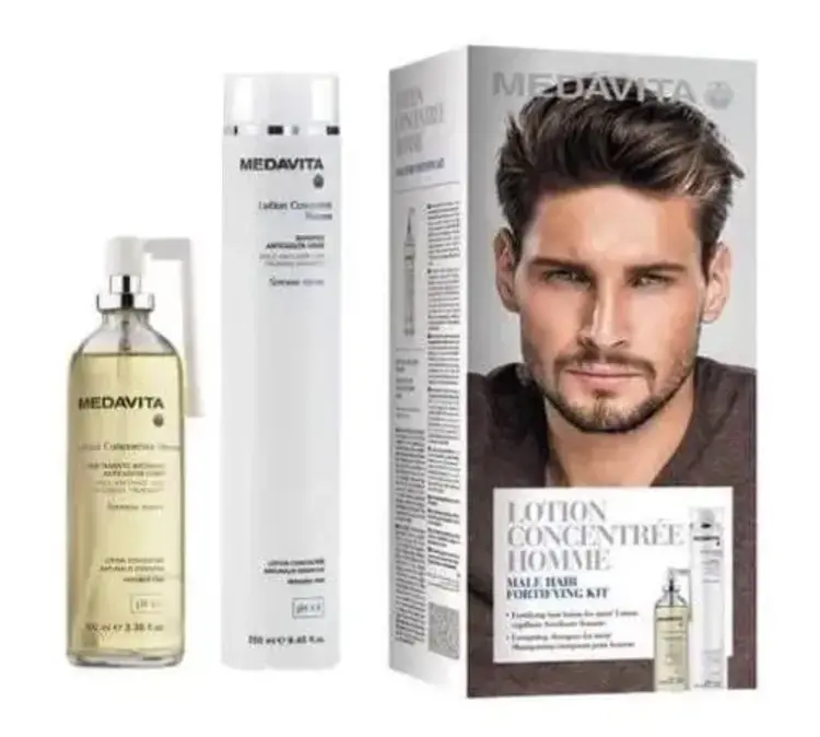 MEDAVITA Lotion Concentrée | Homme | Coffret Anti-Chute