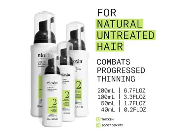 NIOXIN Pro Clinical NIOXIN - SYSTÈME | 2 Cheveux Naturels - Chute Avancée | Traitement Soin Épaississant