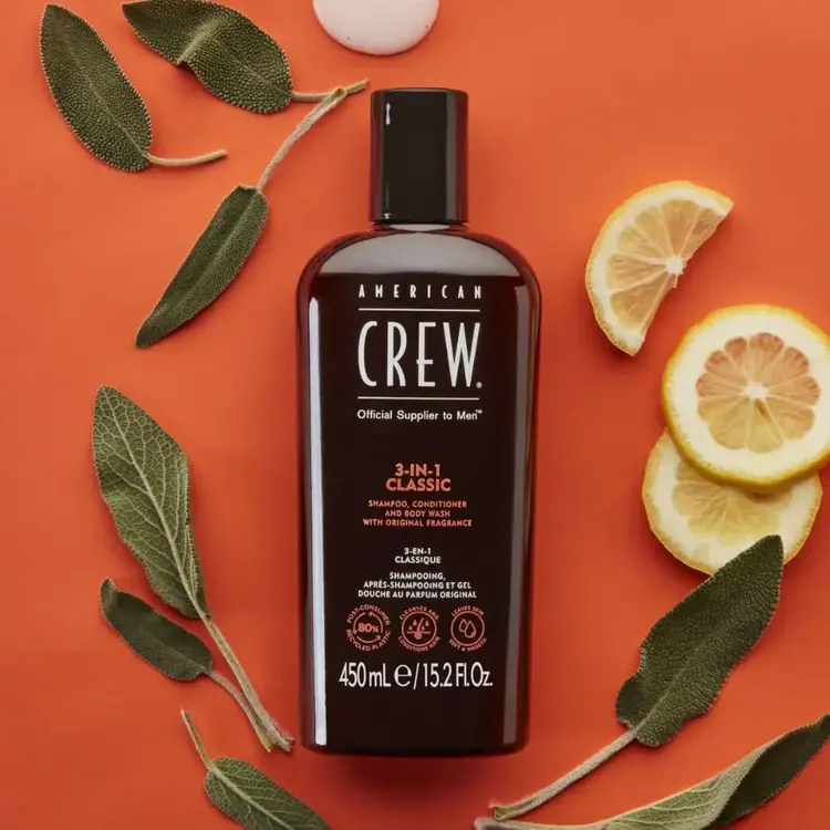 AMERICAN CREW AMERICAN CREW - CLASSIC | 3-IN-1 Shampoo, Conditioner and Body Wash / Shampooing Soin et Gel Douche