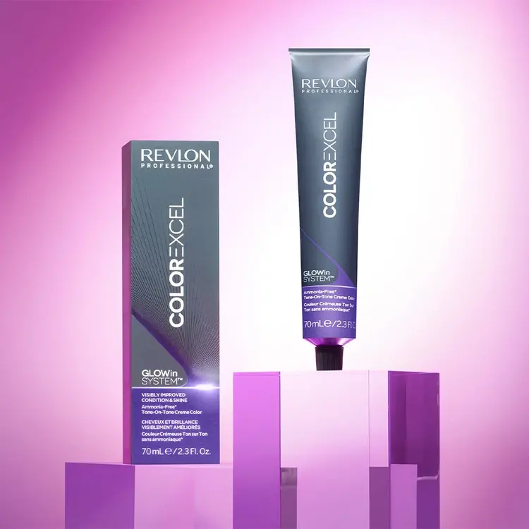 REVLON PROFESSIONAL COLOR EXCEL | GLOW in SYSTEM Coloration Crème Ton sur Ton Sans Ammoniaque (70ml/2.3oz)