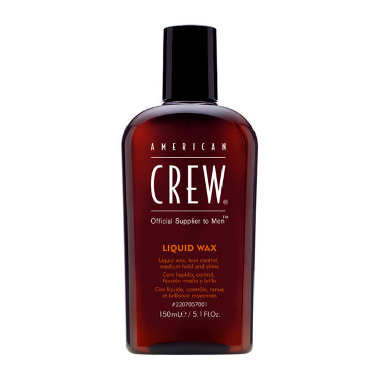 AMERICAN CREW AMERICAN CREW - COIFFANT | LIQUID WAX Hair Control, Medium Hold and Shine / Cire Liquide, Contrôle, Tenue et Brillance Moyenne (150ml / 5.1 oz)