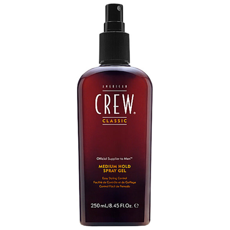 AMERICAN CREW AMERICAN CREW - COIFFANT | MEDIUM HOLD Spray Gel / Gel de Coiffage Fixation Souple (250ml / 8.45 oz)