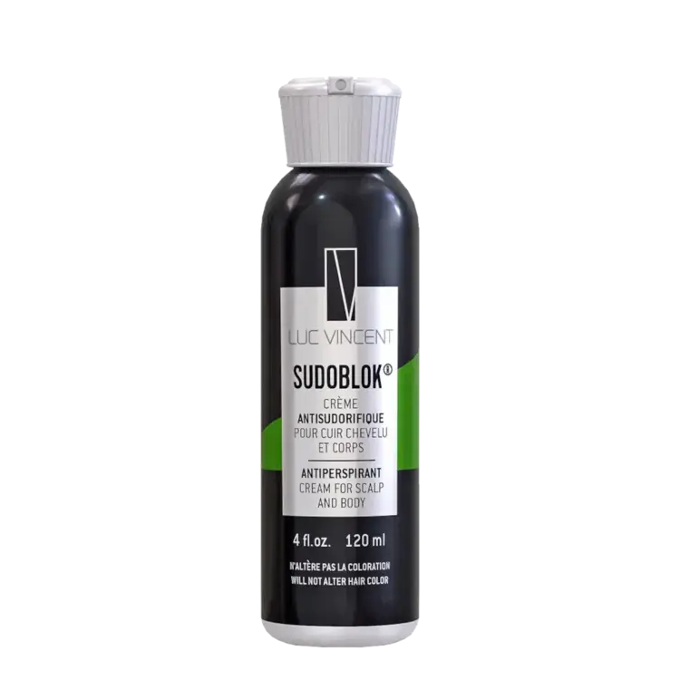 LUC VINCENT LUC VINCENT - SUDOBLOK Antiperspirant Cream For Scalp And Body / Crème Antisudorifique pour Cuir Chevelu et Corps (120ml/4oz)