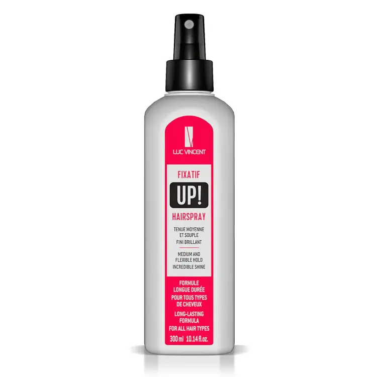 LUC VINCENT LUC VINCENT - UP! Hairspray Medium And Flexible Hold / Fixatif Tenue Moyenne et Souple (300ml/10.14oz)